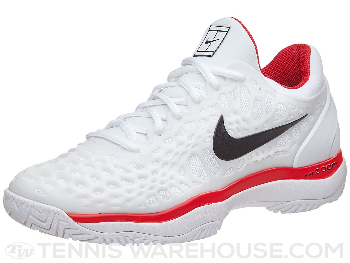 Nike Zoom Cage 3 HC White/Red Men's Shoe 918193
